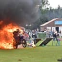 Moto Stunts International putting on a spectacular display in the Main Arena.