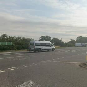 The staggered junction at Brant Broughton. Photo: Google Maps