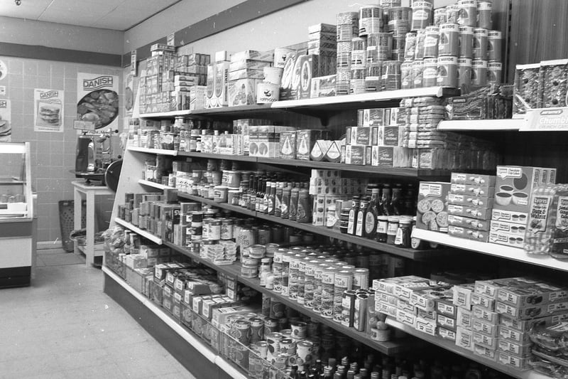 One area of the department store not covered in the first gallery was the foodhall. This opened in November 1970 and was operated by wholesale retail grocery company Thomas Linnell and Sons Ltd.