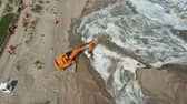 In Lincolnshire, Saltfleet to Gibraltar Point beach renourishment received just over £11 million.