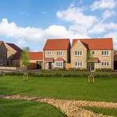 Street scene at Bellway’s The Willows development in Ancaster