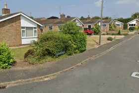 Brookside Close in Ancaster - police are handing over the investigation to Lincolnshire archaeologists and South Kesteven District Council. Photo: Google Streetview