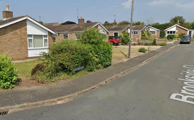 Brookside Close in Ancaster - police are handing over the investigation to Lincolnshire archaeologists and South Kesteven District Council. Photo: Google Streetview