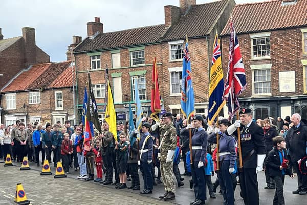 Horncastle Remembrance Parade.