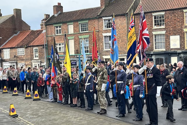 Horncastle Remembrance Parade.