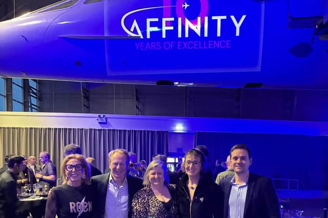 Some of the Affinity team's 10 year celebrations.