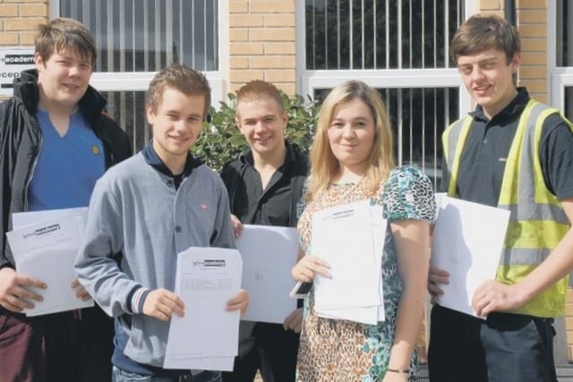 Pictured (from left) Jack Butler, Ryan Bent, Lewis Powell, Aimee Wildman and Daniel Knight.
