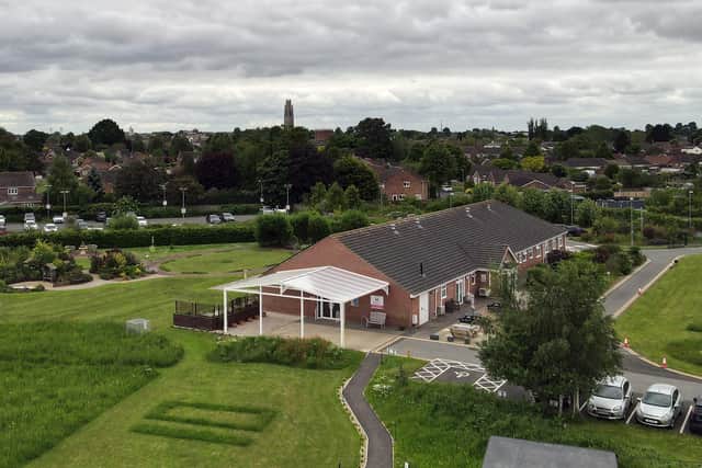 Boston's Butterfly Hospice, in Rowan Way.