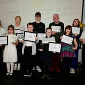 The Sleaford area Children of Courage award winners. Photo: David Dawson