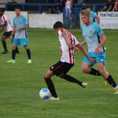 Jack Gibson was on target against Bamber Bridge. Photo: Oliver Atkin