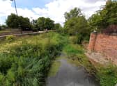 The River Rase at Caistor Road