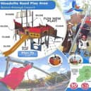 Plans for Woodville Road Play Area.