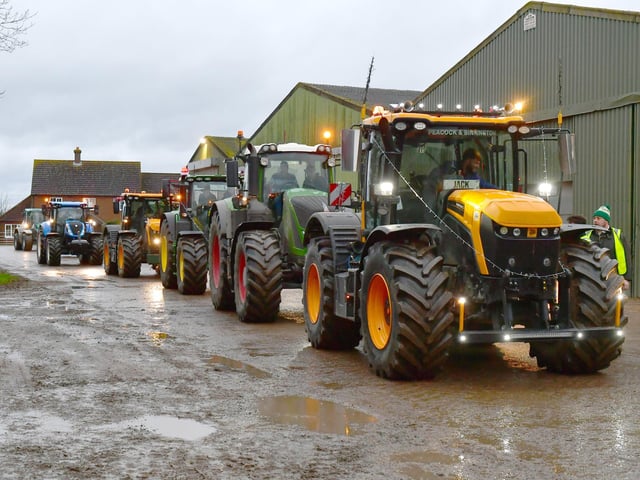 All lined up and ready to go.
