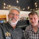 ​Richard and Oliver Munyard, owners of Munyard Brewery.