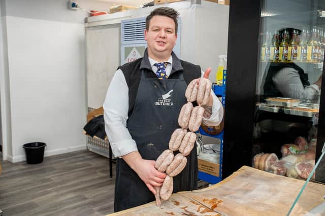 Ash Brumby of the Busy Butcher.