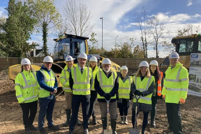 Project team at the Norton Lea site in Boston