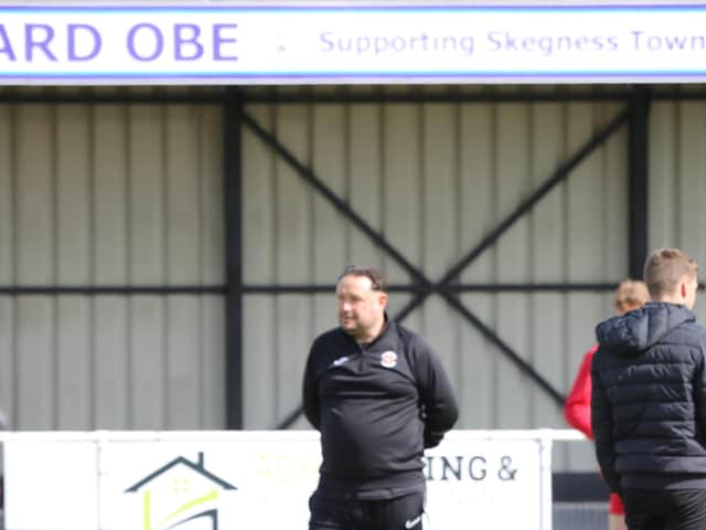 Skegness Town boss Chris Rawlinson wants to see club continue to move forward