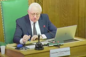 Coun Ian Carrington, Lincolnshire Council environment and economy scrutiny committee chairman. (Photo by: Lincolnshire Council)