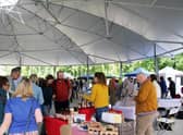 Stourton Woods' Summer Artisan Market.