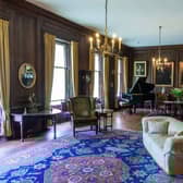 The Music Room at Gunby Hall.