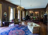 The Music Room at Gunby Hall.
