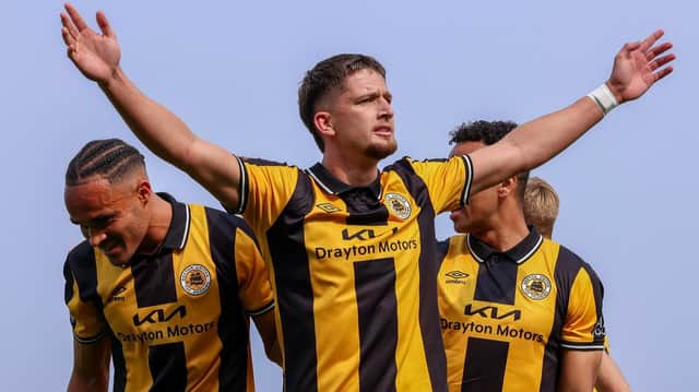 Boston United can look forward to another season in the National League after securing a stunning survival. Pic: Chris Bray.