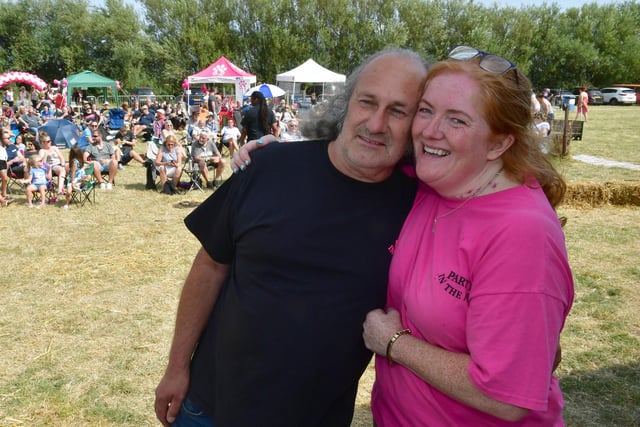 Organisers Jo-Jo Thompson and Ray Thompson.