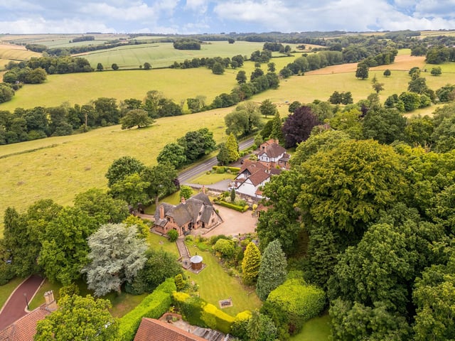 The property and its surroundings.