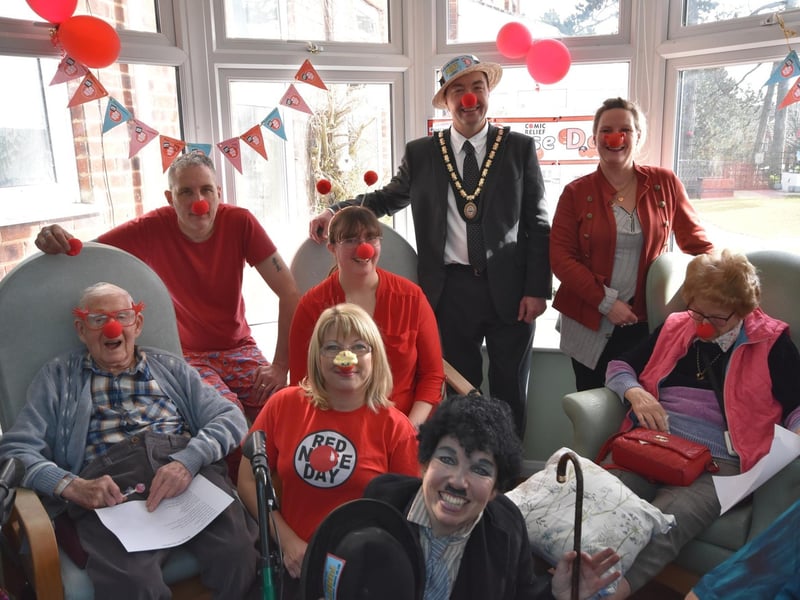 Red Nose Day fun at Syne Hills.