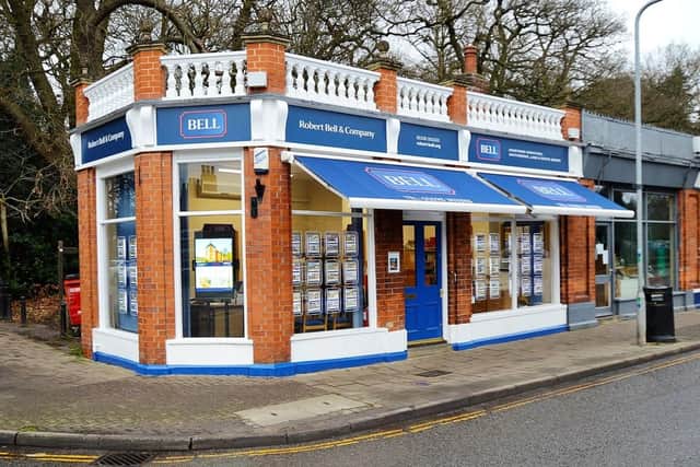 The Woodhall Spa office of Robert Bell and Company.