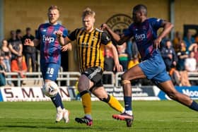 Boston United were beaten 1-0 by title-chasing AFC Fylde.