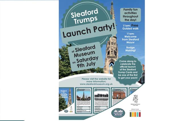 The Top Trumps launch event will be happening at Sleaford Museum.
