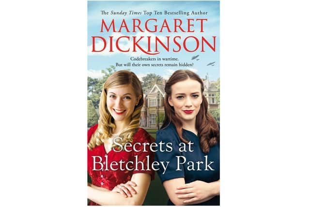 The fascinating history of Bletchley Park has been brought back to life as the setting for the latest war-time saga by best-selling writer Margaret Dickinson