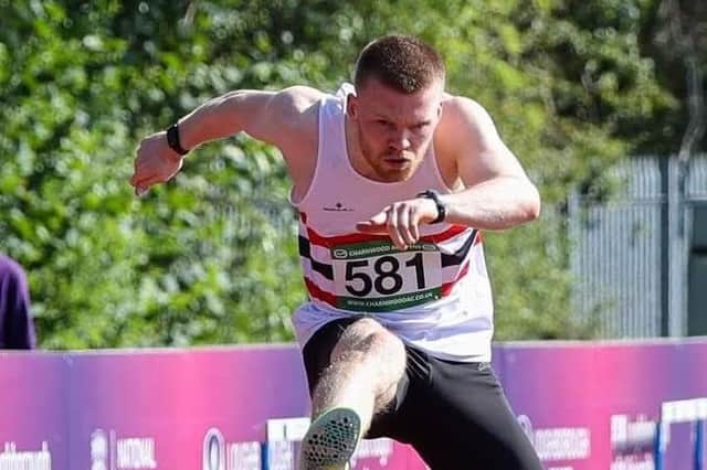 Kieran Gillespie has been securing several PBs. Photo submitted.