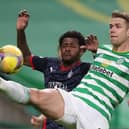 Akeel Francis, pictured playing for Falkirk, has returned to showcase his game at Sleaford Town.