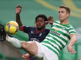 Akeel Francis, pictured playing for Falkirk, has returned to showcase his game at Sleaford Town.