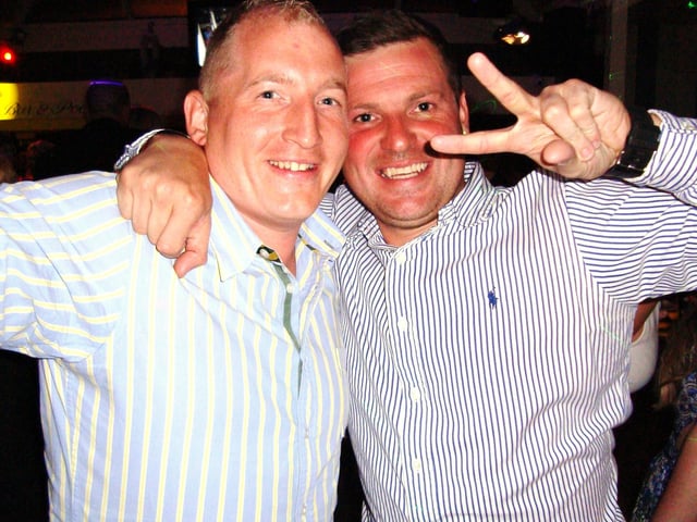 A duo that appeared in the Louth Leader as part of the newspaper's Big Night Out feature.