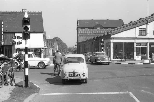 ... and looking down Tawney Street.