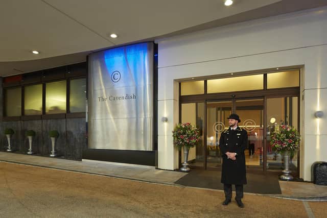 The Duke Street entrance to The Cavendish (photo: Tony Harris)