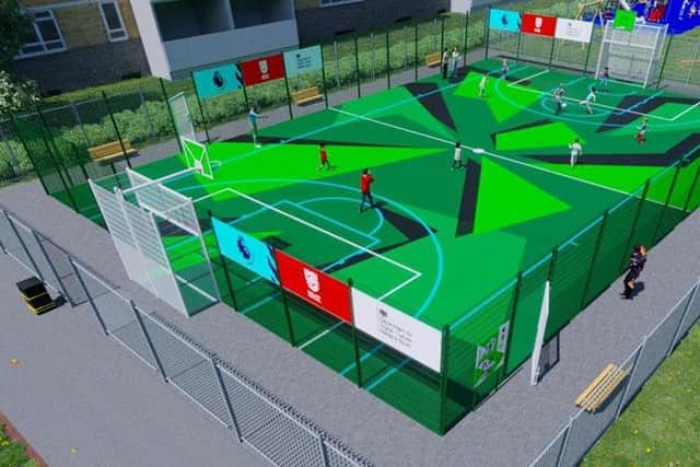 Artists impression of the PLayzone.
