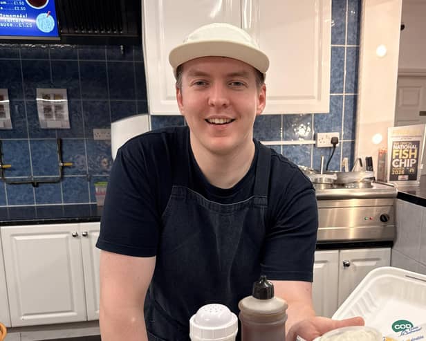 Kieran Bulpit, of Donington Fish & Chips.