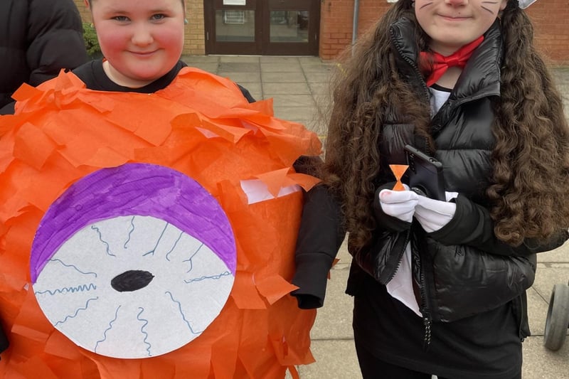 The Richmond Primary Academy pupils as their favourite characters for World Book Day.