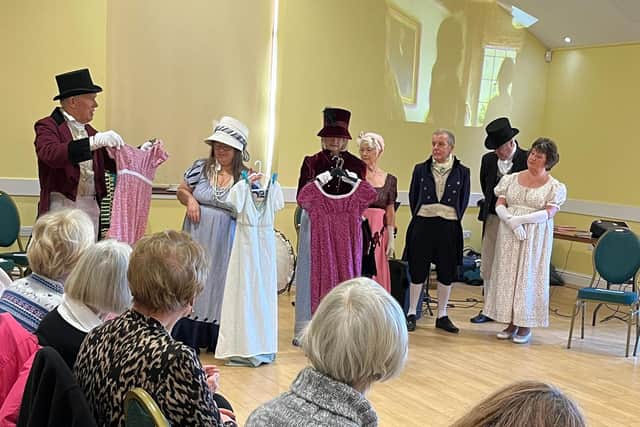 Members of the Regency Dance Group