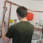 OFTEC candidate in training