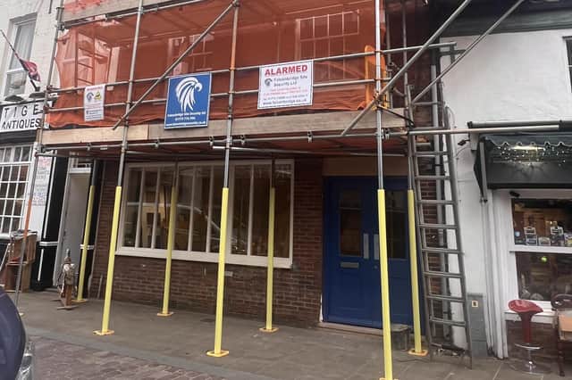 One of the premises benefitting from funding is 37 Lord Street, familiar to most now as Café Latte