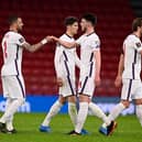 England eased past Albania in confident fashion. (Photo by Mattia Ozbot/Getty Images)