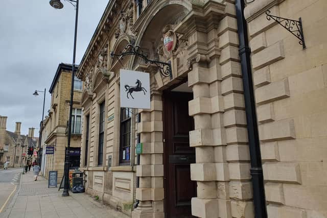 Lloyds Bank on Northgate, Sleaford.