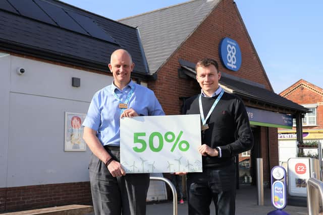 Procurement and Sustainability Manager Andrew Turner (left) and Sustainability Advisor Will Tucker (right)