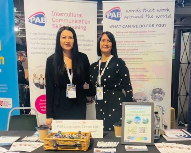 PAB MD Iwona Lebiedowicz and Sara Davison, relationship manager