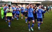 Boston Town Players Celebrate taking the three points away from home!
